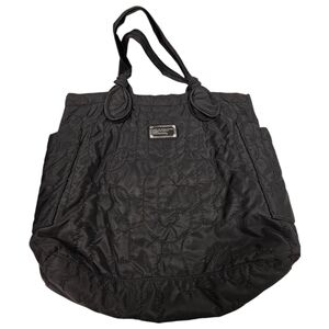 Marc Jacobs Black Quilted Large Tote Bag